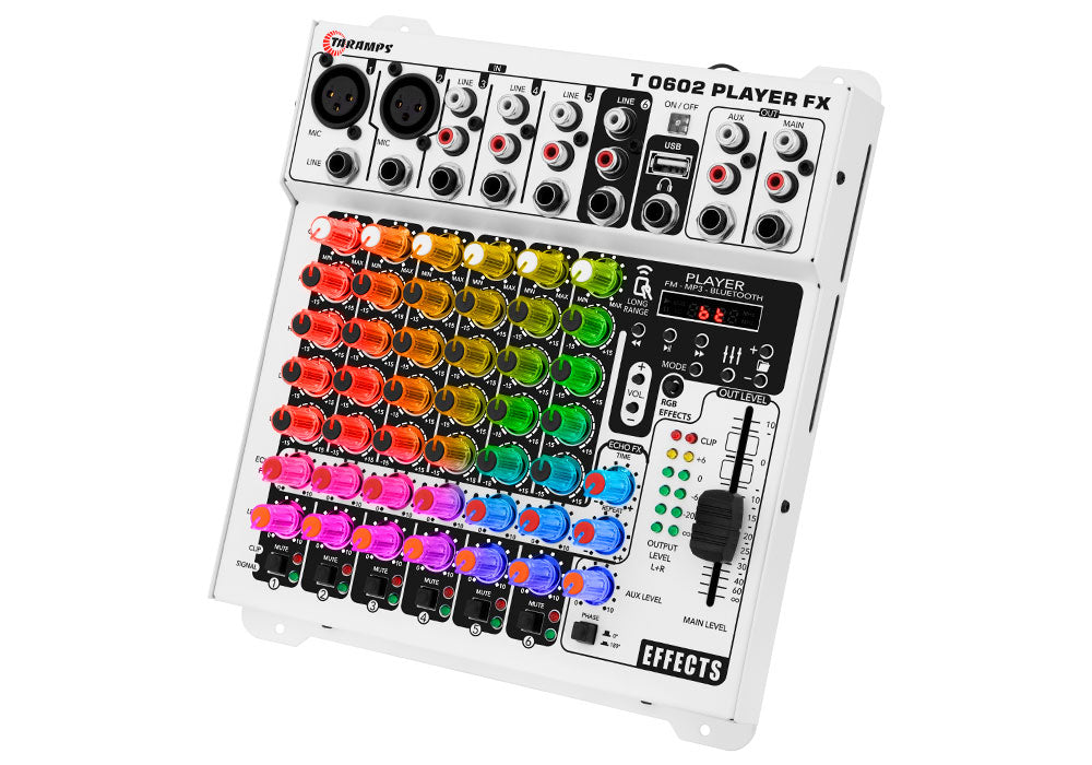 Taramps Mixer T 0602 Player FX Multicolor