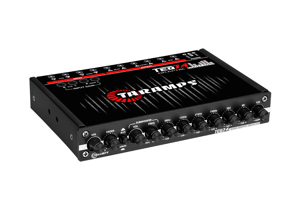 Taramps TEQ 7.4 Stereo 7 Band Graphic Equalizer