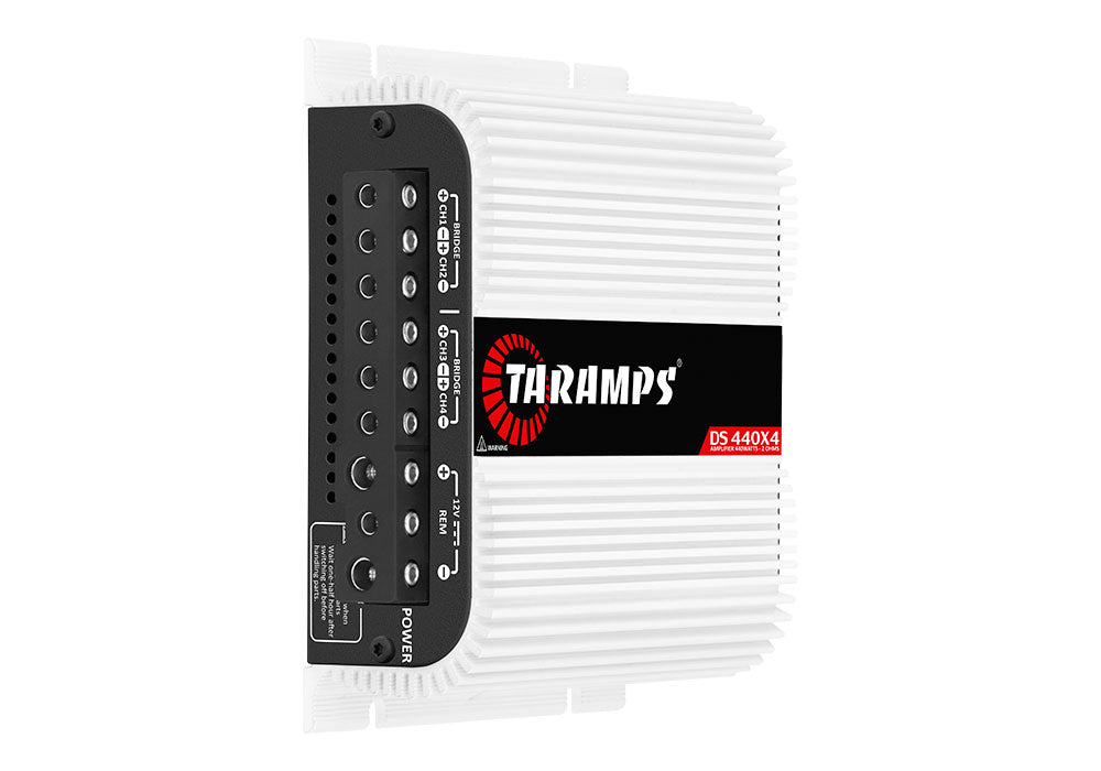 DS440×4 Full Range 4-Channel Car Amplifier – 440W RMS Power | Taramps