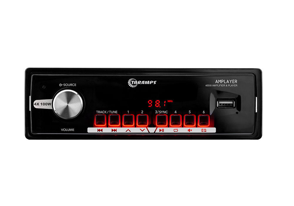 Taramps Amplayer 400 Amplifier and Player (400 Watts RMS)