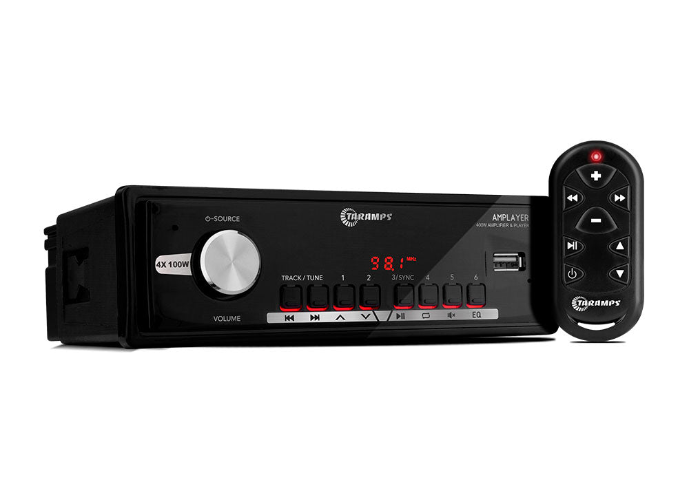 Taramps Amplayer 400 Amplifier and Player (400 Watts RMS)