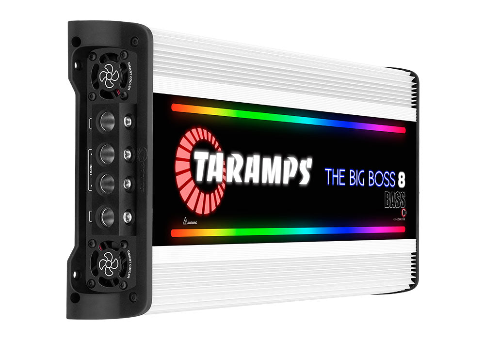 The Big Boss 8 Bass | White or Black Amplifier 108 RGB LED effects