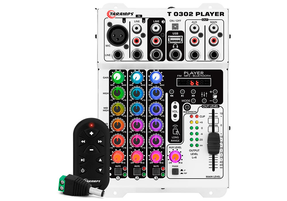 Taramps Mixer T 0302 Player Multicolor