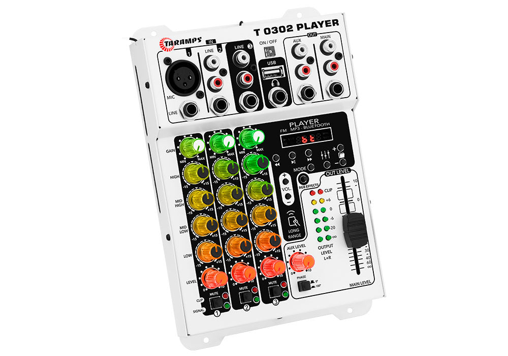 Taramps Mixer T 0302 Player Multicolor