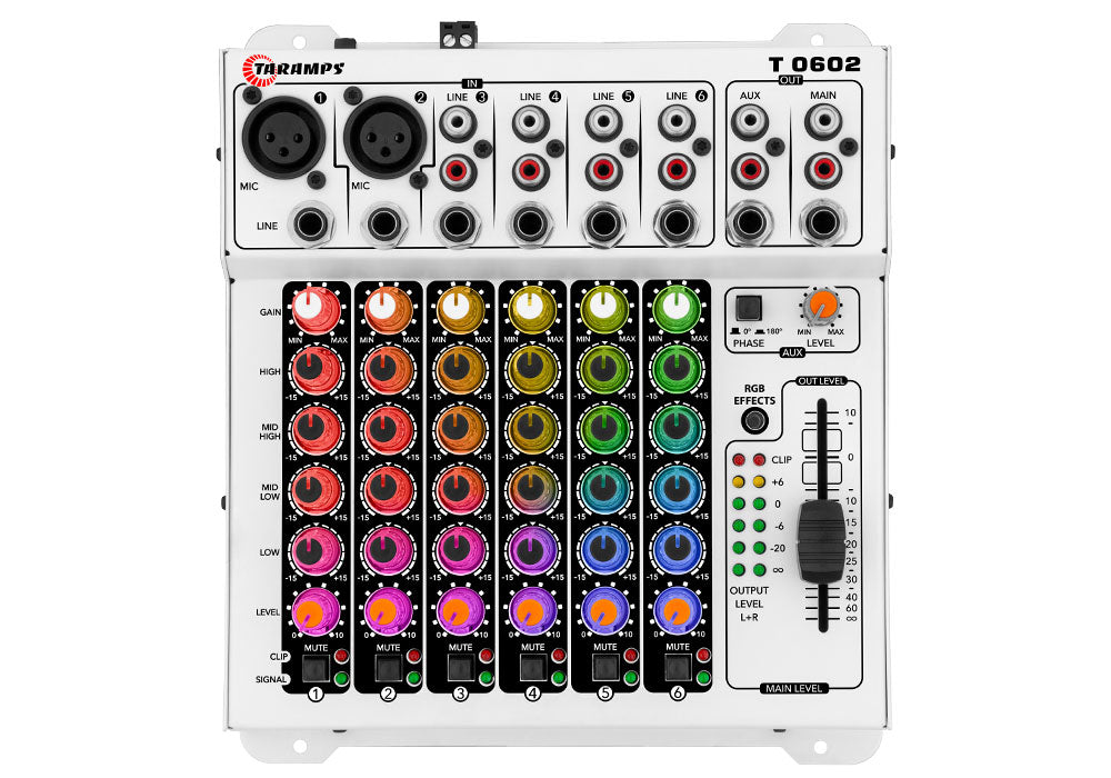 Taramps Audio Mixer T 0602 Multicolor