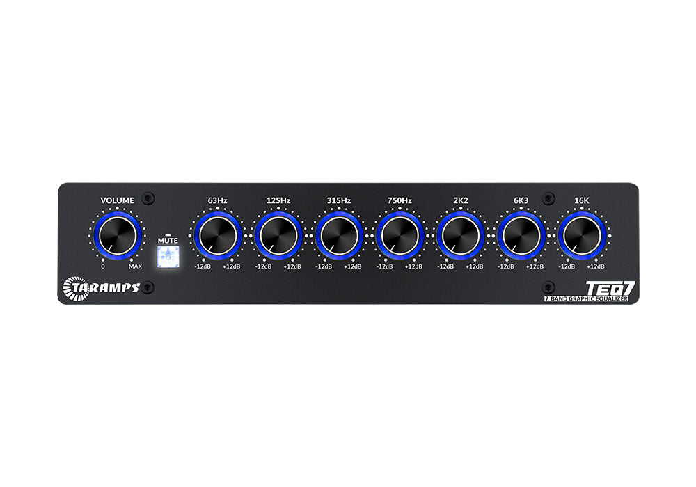 Taramps TEQ 7 Stereo 7 Band Graphic Equalizer