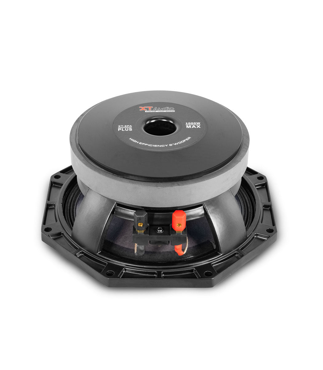 XT Audio Speakers XT-8PA-BC 8in 1000W