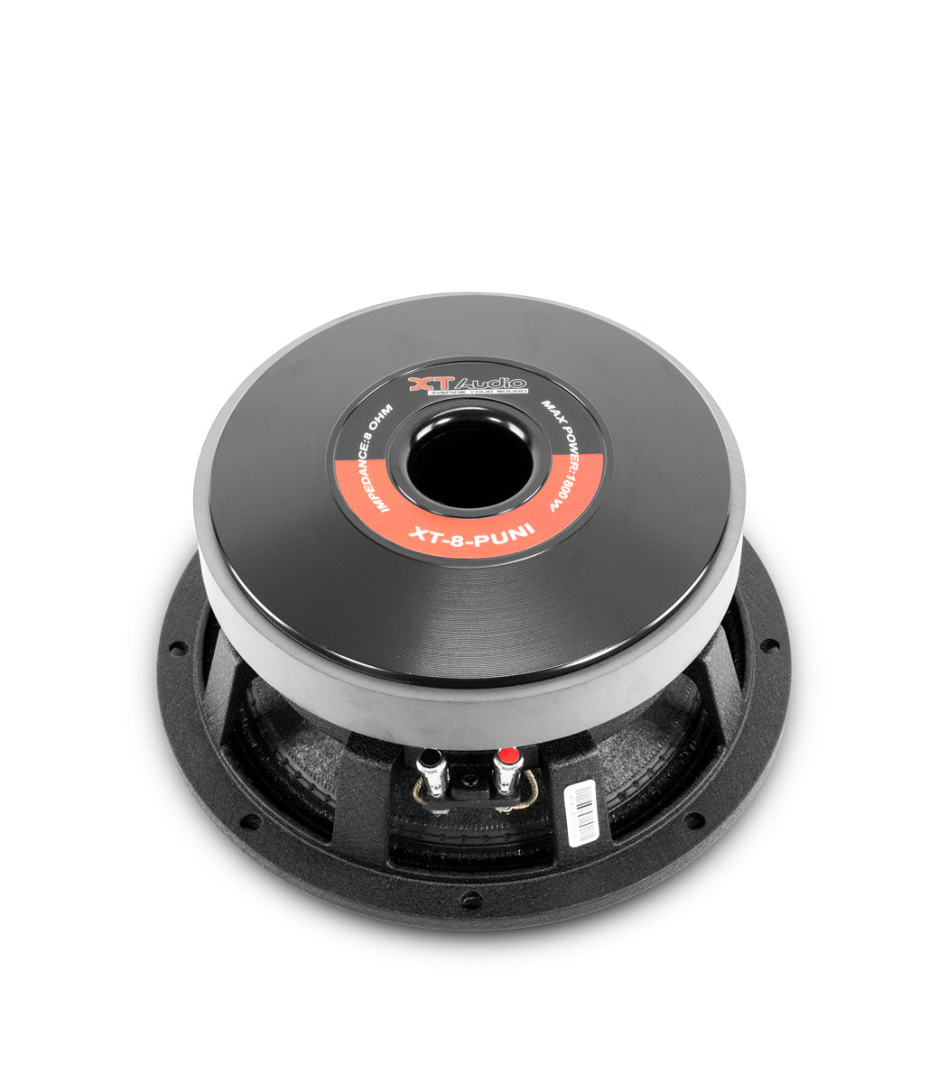 XT Audio Speakers 8'' Ferrite Speakers XT-8PUNI 8in | 1800W