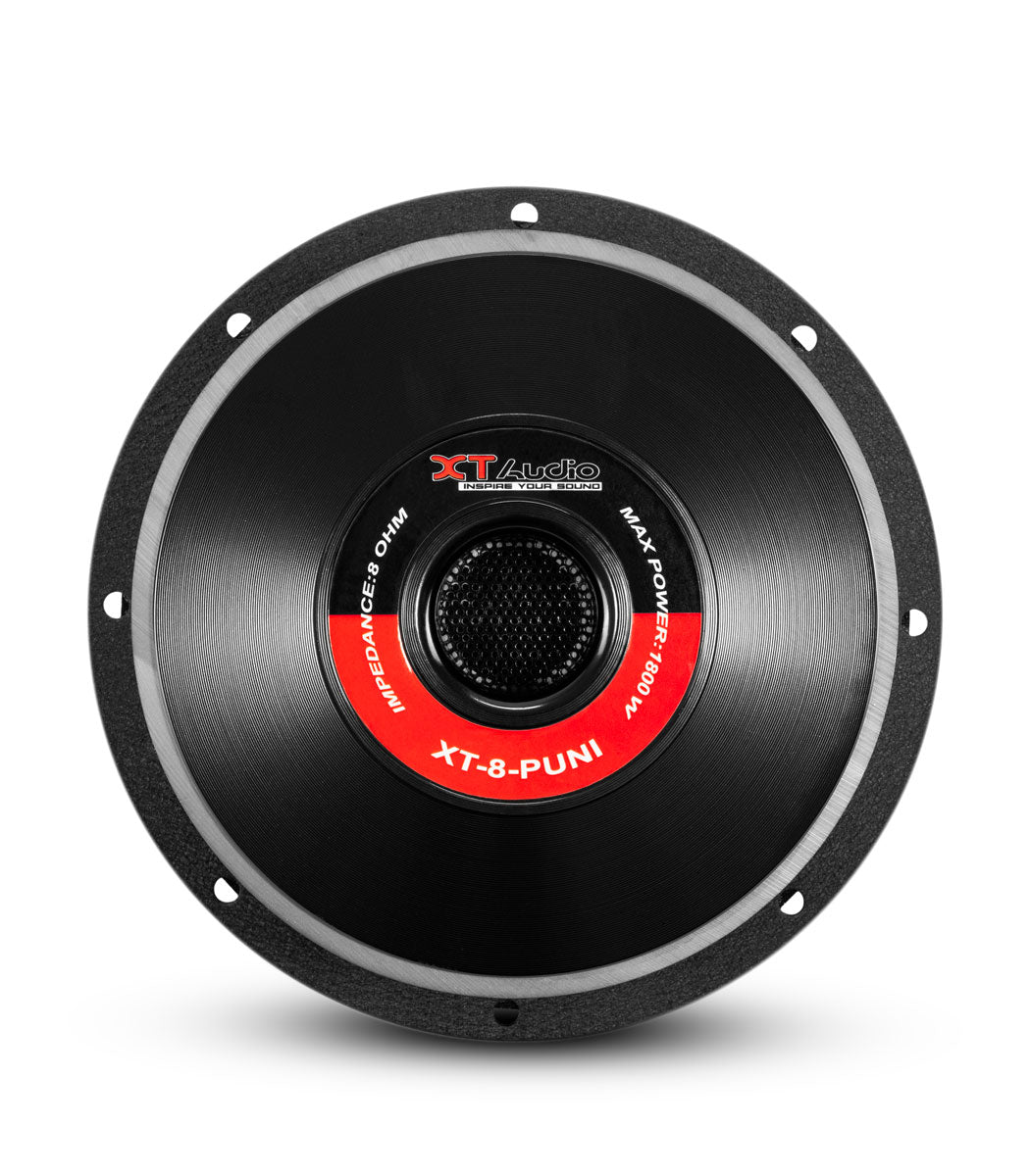 XT Audio Speakers 8'' Ferrite Speakers XT-8PUNI 8in | 1800W