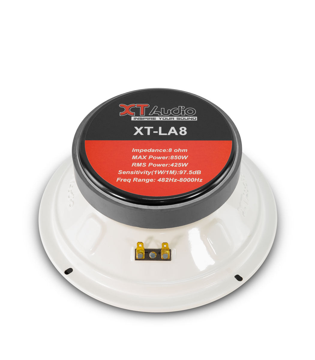 XT Audio Speakers 8'' Ferrite Speakers XT-LA8  8in
