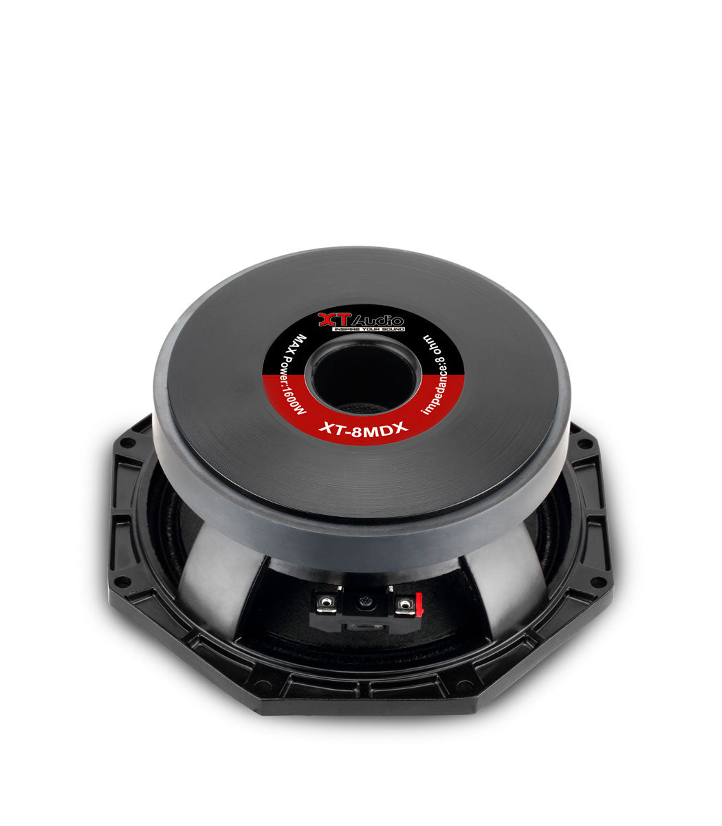 XT Audio Speakers 8'' Ferrite XT-8MDX |8”in  1600W