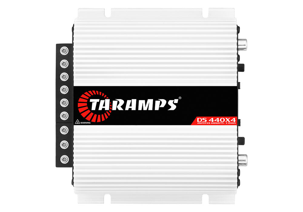 DS440×4 Full Range 4-Channel Car Amplifier – 440W RMS Power | Taramps