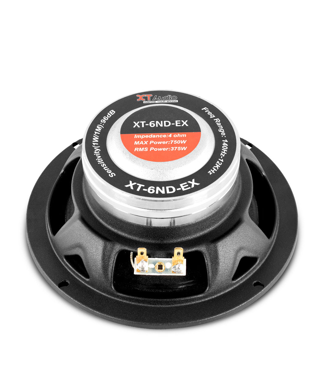 XT Audio 6.5'' Neoymium Speakers XT-6ND-EX | 6.5in | 750W